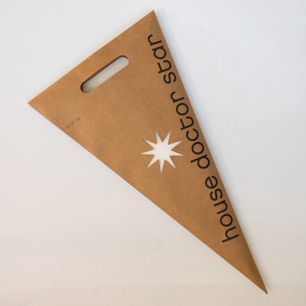 3D 9-point star in flat package.
